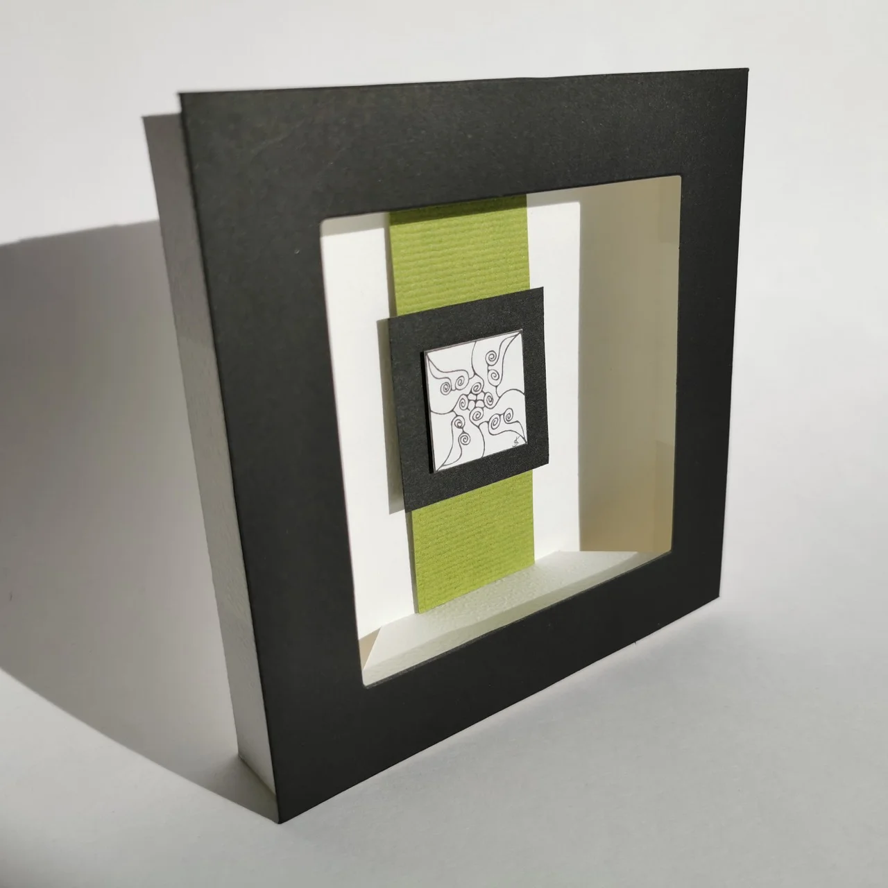 3D Rahmen mit Minigrafik