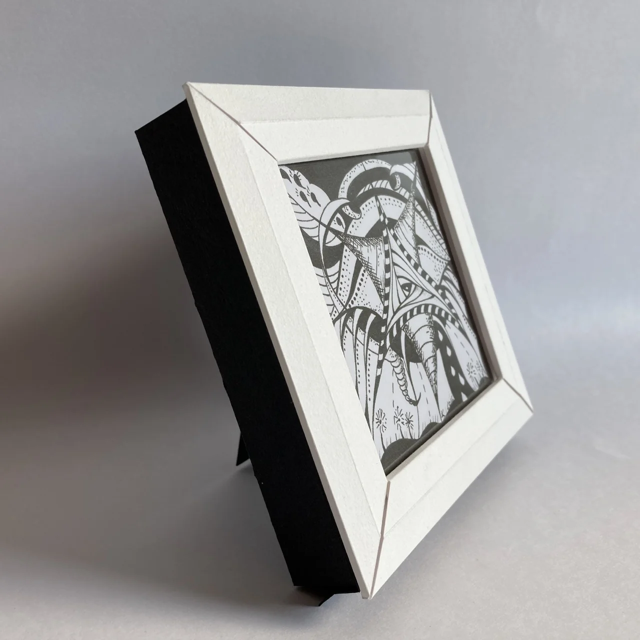 Stehende Zentangelschachtel